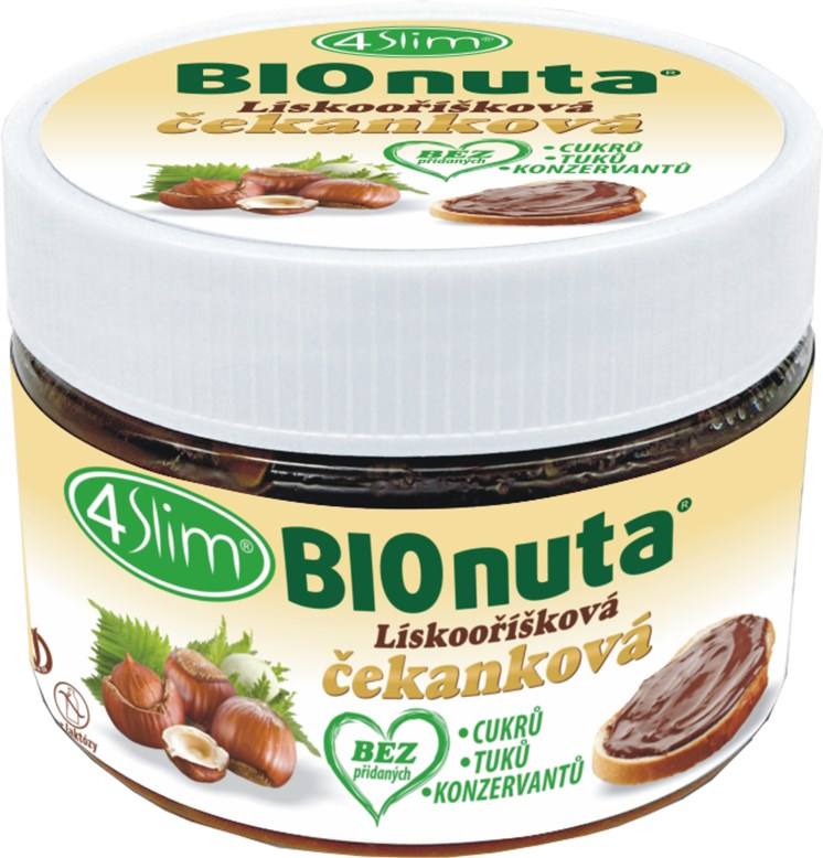 BIONUTA Lieskovorieškový čakankový krém - 250 g