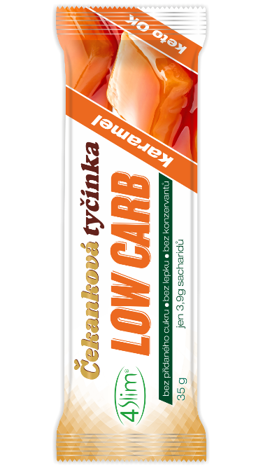 LOW CARB čakanková tyčinka karamel - 35 g