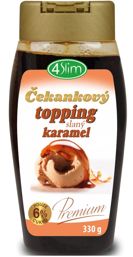 Čakankový topping slaný karamel - 330 g