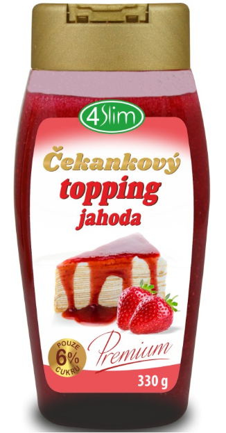 + Čakankový topping jahoda - 330 g